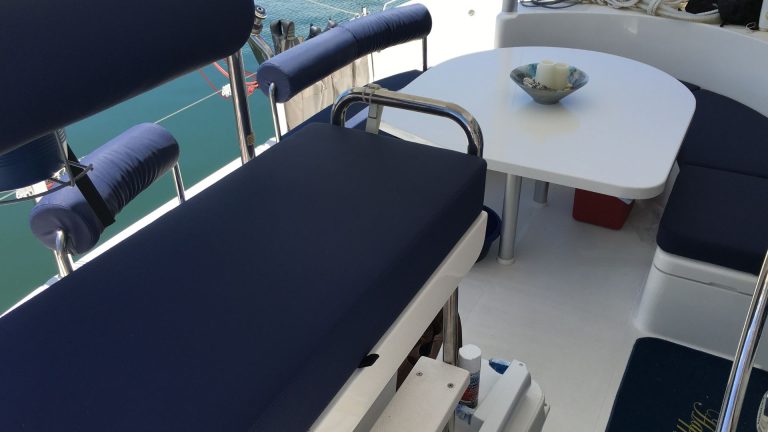 Custom Mega-Yacht Upholstry in San Juan Puerto Rico 1
