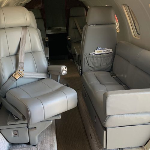 Custom Private Jet Interiors and Airplane Upholstery ​